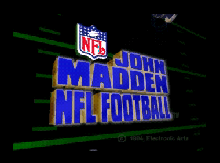 Screenshot Thumbnail / Media File 1 for John Madden NFL Football (1994)(Electronic Arts)(Eu)[!][CDD4433]